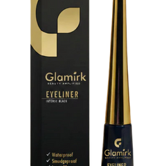 Glamirk Intense Black Waterproof Eyeliner | Smudge-Proof & Long-Lasting