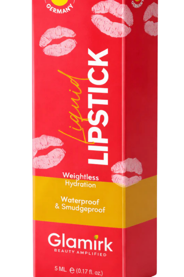 Glamirk Waterproof Liquid Lipstick | Long-Lasting, Smudge-Proof & Hydrating