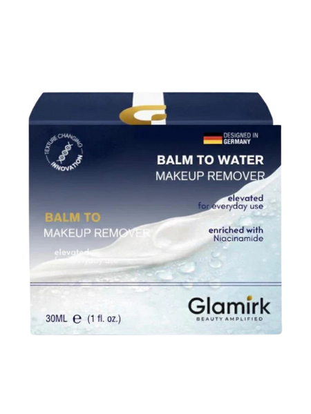 Glamirk Balm-to-Water Makeup Remover with Niacinamide (30 ml)