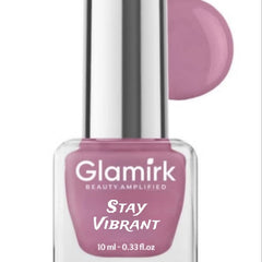 Glamirk Stay Vibrant Long-Lasting Nail Polish – Glossy Pink Shade