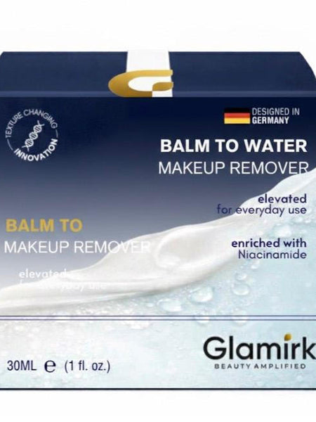 Glamirk Balm-to-Water Makeup Remover with Niacinamide (30 ml)