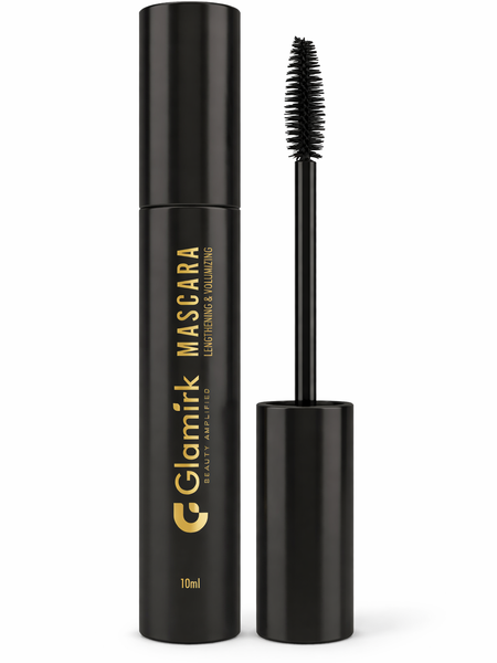 Glamirk Lengthening & Volumizing Mascara – Black (10 ml)