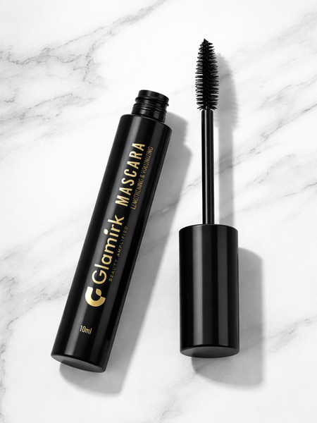 Glamirk Lengthening & Volumizing Mascara – Black (10 ml)