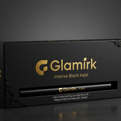 Glamirk Intense Black Kajal – 24H Long-Lasting, Smudge-Proof & Waterproof